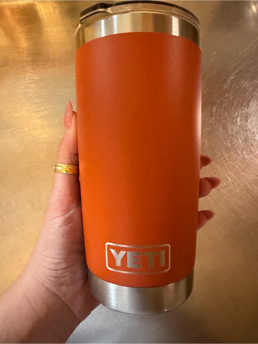 Rare YETI rambler 20 oz tumbler - original 2019 OG clay (discontinued)